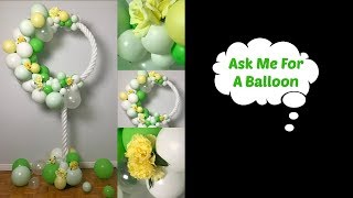 Circle Balloon Column Decoration [upl. by Nuahsak987]