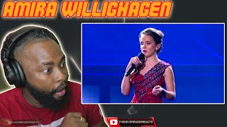 Amira Willighagen  Amazing Grace FIRST TIME REACTION [upl. by Cathrine]