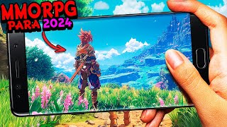 OS 15 MELHORES MMORPG MOBILE PARA COMEÇAR A JOGAR EM 2024 [upl. by Kunkle]