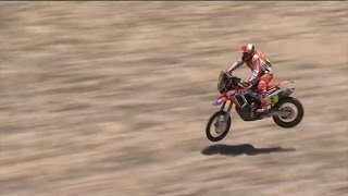 Paulo Gonçalves  Crash  Dakar 216 ᴴᴰ [upl. by Trotta175]