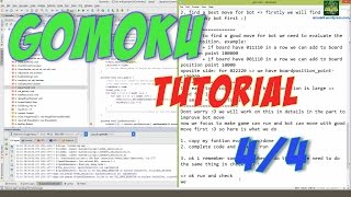 Android Tutorial  Make a GOMOKU game in Android Studio  Part 4 Find best move for computer [upl. by Ardnuhsed723]