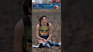 10 km girl shortsvideo viral youtube indianarmy motivational sports sports runnig viral [upl. by Gwynne]