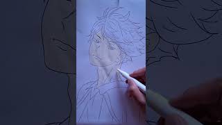 Drawing Toru Oikawa  Haikyuu drawing art [upl. by Lamraj]