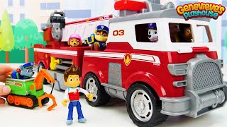 Toy Learning Video for Kids with Paw Patrol Ultimate Rescue Vehicles [upl. by Iveel944]