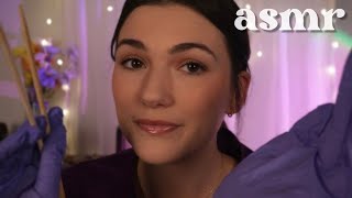 ASMR Dermatology Exam ┃ Detailed and Up Close Skin Assessment Extraction and Treatment [upl. by Estel]