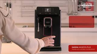 Gaggia Magenta Plus até 5 tipos de Bebidas [upl. by Rasia]