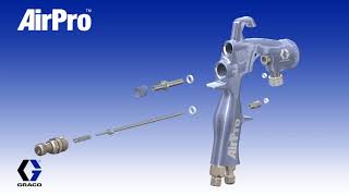 AirPro Spray Gun  Parts [upl. by Annibo]