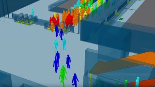 Oasys Software  MassMotion The Worlds Most Advanced Crowd Simulation Software [upl. by Adnic]