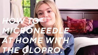 How to Microneedle at Home with the GloPRO  The Sloane Series [upl. by Erik]