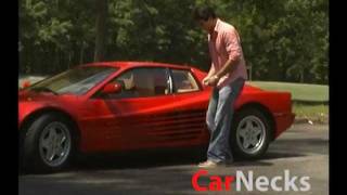 1988 Ferrari Testarossa Classic Cars Review [upl. by Ecirahs]