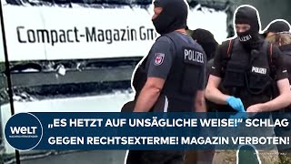 COMPACT quotEs hetzt auf unsägliche Weisequot Schlag gegen Rechtsextreme Nancy Faser verbietet Magazin [upl. by Cullen]