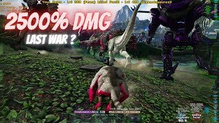 Ferox 2500  Dmg  The end of ark official   Ark official Pvp [upl. by Aset992]