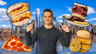 COMPLETE NYC Food Guide Full Documentary Pizza Bagels Hot Dogs Cheap Eats amp More [upl. by Nihsfa]