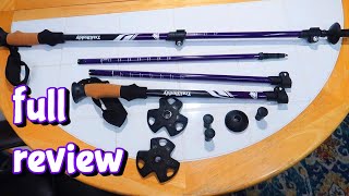 TrailBuddy Trekking Poles aka Hiking Poles Good For Beginners [upl. by Macegan]