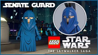 LEGO Star Wars The Skywalker Saga Senate Guard Unlock and Gameplay [upl. by Odnanref]