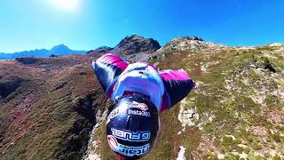 Grand Pic de Belledonne wingsuit base jump [upl. by Akili]