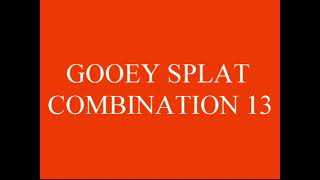 Gooey Splat Combination 13 Sound Effects [upl. by Nonnair]