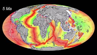 Plate Tectonics 400 Ma to Today by CR Scotese [upl. by Eimmit]