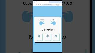 Learn How to Create a Rock Paper Scissors using HTML CSS and JAVASCRIPT games [upl. by Aikin]