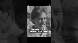 jupe courte la nouvelle tendance en 1965 microtrottoir rtbf archives shorts memories [upl. by Vivyanne837]