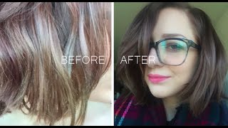 QUICK FIX FOR HAIR COLOR DISASTER  FanciFull Color Rinse  NO DAMAGE [upl. by Amado]