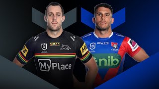 NRL 2024  Panthers v Knights Round 22  Match Preview [upl. by Pernas]