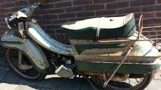 Flandria avaros restoration oldtimer brommer  moped restoration [upl. by Langsdon]