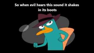 Perry the Platypus theme song with Lyrics [upl. by Treblig73]