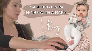 Working From Home With A Baby 3 month old [upl. by Lytle]