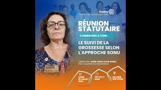 Le suivi de la grossesse selon lapproche SONUPADGCP Muriel HANS MOEVI [upl. by Reger]