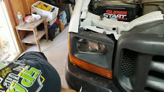 F250 headlight conversion and a Nissan hardbody [upl. by Adnoyek]