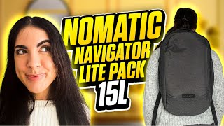 Nomatic Navigator Lite Backpack 15L Review [upl. by Thomsen]