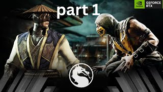 mortal Kombat 11  gameplay walkthrough part 1 story mode [upl. by Eidoj]