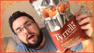 Tyrrells Swanky Veg Golden Crisps Review [upl. by Gino]