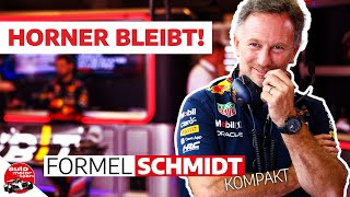 Red Bull hält an seinem Formel1Teamchef fest  Formel Schmidt 2024 [upl. by Dub]