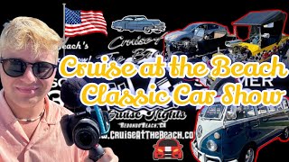 Cruise at the Beach  Classic Car Show Redondo Beach [upl. by Enaujed72]