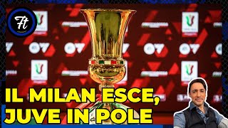 😱 IL MILAN ci fa compagnia La Juve ora è in pole per la Coppa Italia 🏆 [upl. by Raimes]