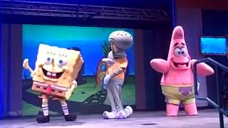 Spongebob quotThe Krabby Patty Celebrationquot Live Show at Nick Hotel Clip [upl. by Isiah]