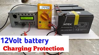 The Right Way to Charge a 12v battery  How to make 12 volt battery charger [upl. by Coreen745]