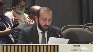 Statement by Ararat Mirzoyan Minister of Foreign Affairs of Armenia 28th OSCE Ministerial Council [upl. by Anaela783]