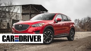 2016 Mazda CX5 25L Review in 60 Seconds  Car And Driver [upl. by Aldarcie808]