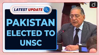 Pakistan Elected to UNSC  United Nations  Latest Update  Drishti IAS English [upl. by Nomaid975]