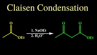 Claisen Condensation Reaction [upl. by Anderson526]