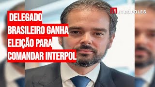 Pela primeira vez delegado brasileiro ganha eleição para comandar Interpol [upl. by Kreit]