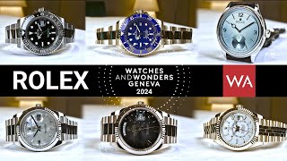 ROLEX 2024 New watches presented at Watches and Wonders in Geneva [upl. by Kappel]