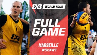 Raudondvaris Hoptrans 🇱🇹 vs Vienna 🇦🇹  Full SF Game  FIBA 3x3 World Tour Marseille 2024 [upl. by Goar542]