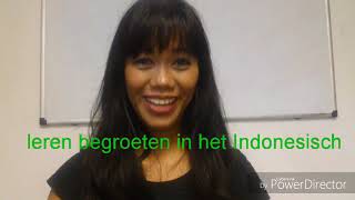 Indonesisch leren begroeten in het Indonesisch [upl. by Iolanthe]