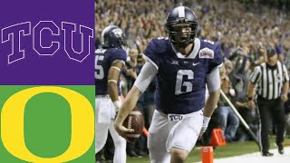 15 Oregon vs 11 TCU  2016 Valero Alamo Bowl  Greatest COME BACK in Alamo Bowl History [upl. by Richman]