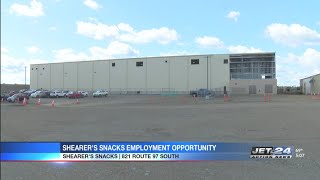 Shearers Foods to hold hiring event [upl. by Binky]