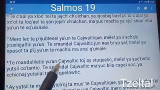 Salmos 19 yutsilal yatel Dios en Tzeltal [upl. by Neicul]